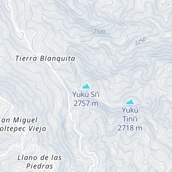 Map of Yukú Si’i