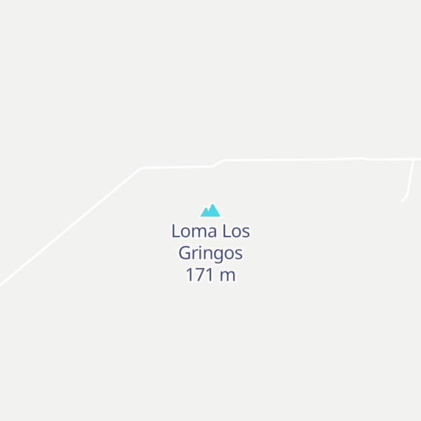 Map of Loma Los Gringos