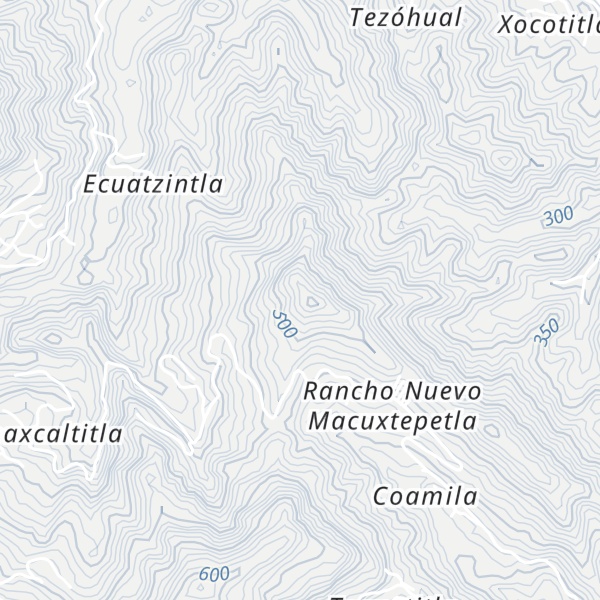 Map of Cerro Tacuatitla