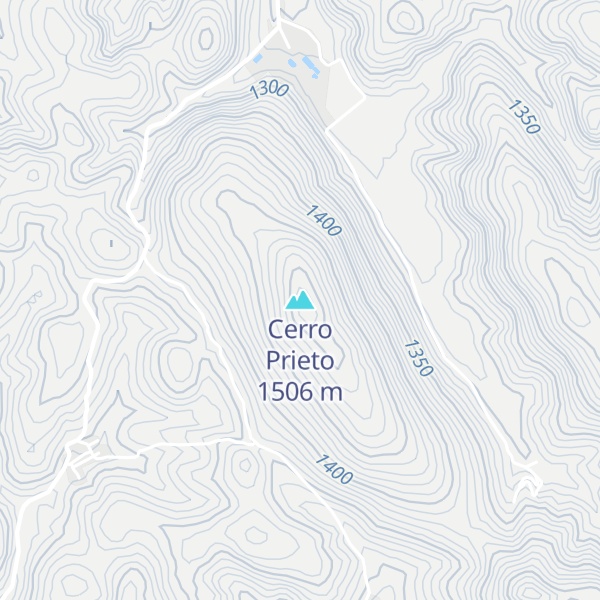 Map of Cerro Prieto