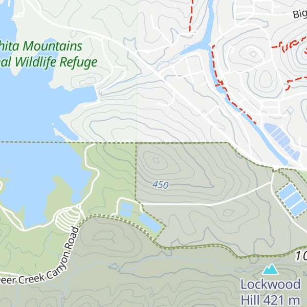 Map of Davidson Hill