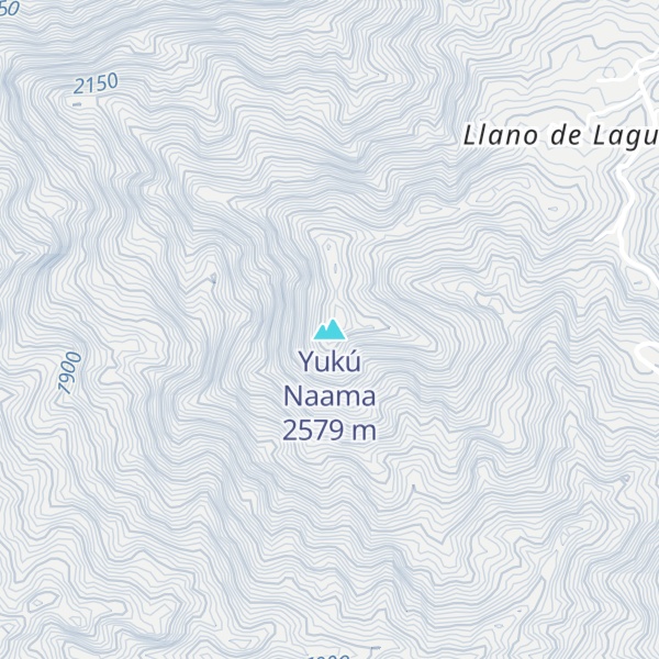 Map of Yukú Naama
