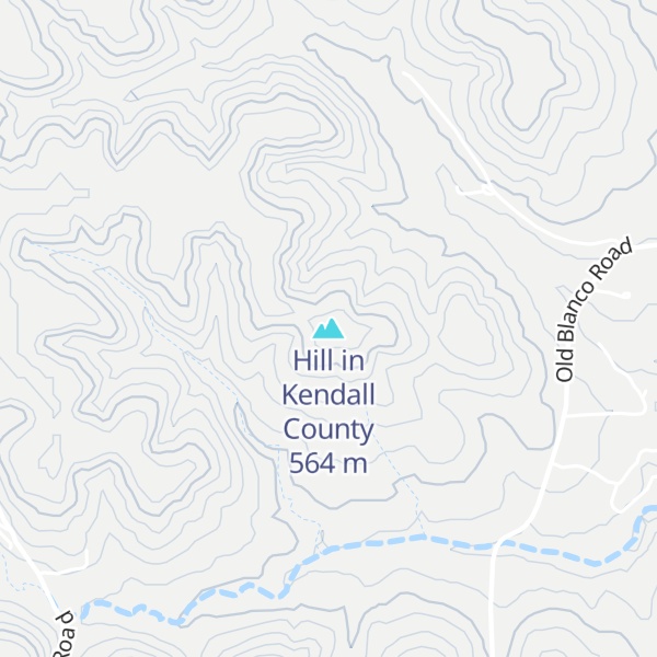 Map of Hill in Kendall County