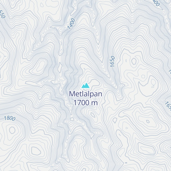Map of Metlalpan