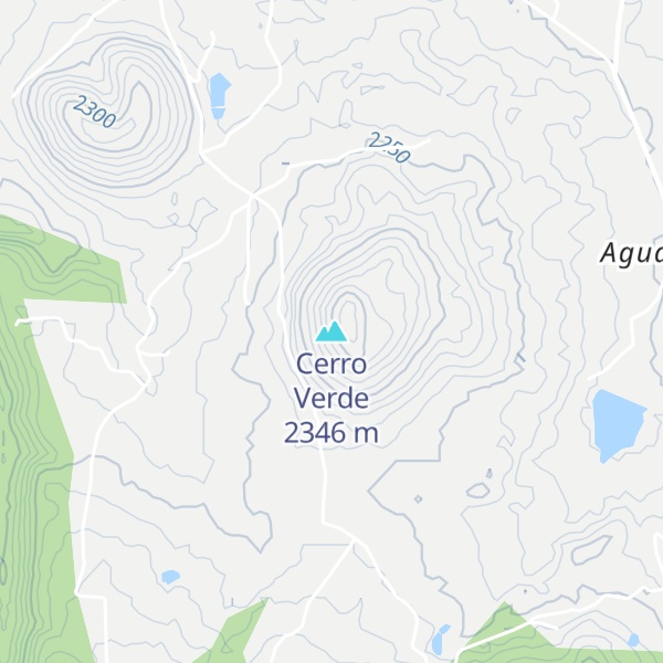 Map of Cerro Verde