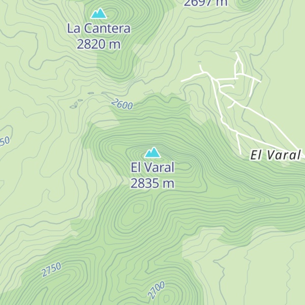 Map of El Varal