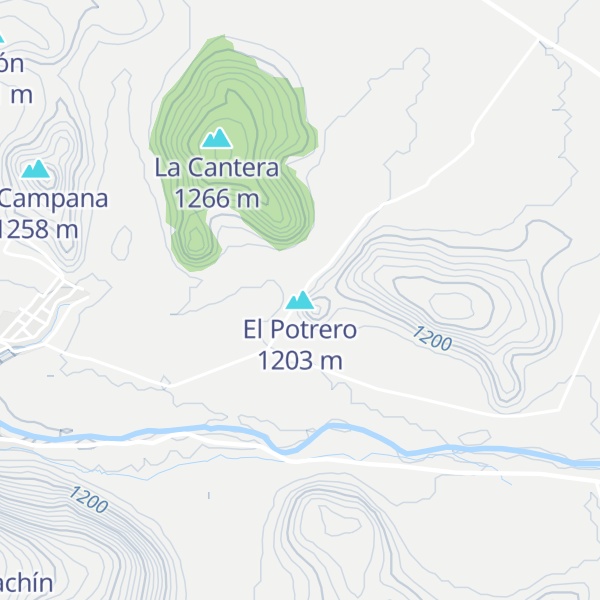 Map of El Potrero