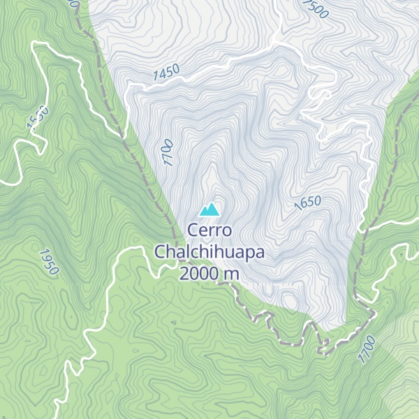 Map of Cerro Chalchihuapa