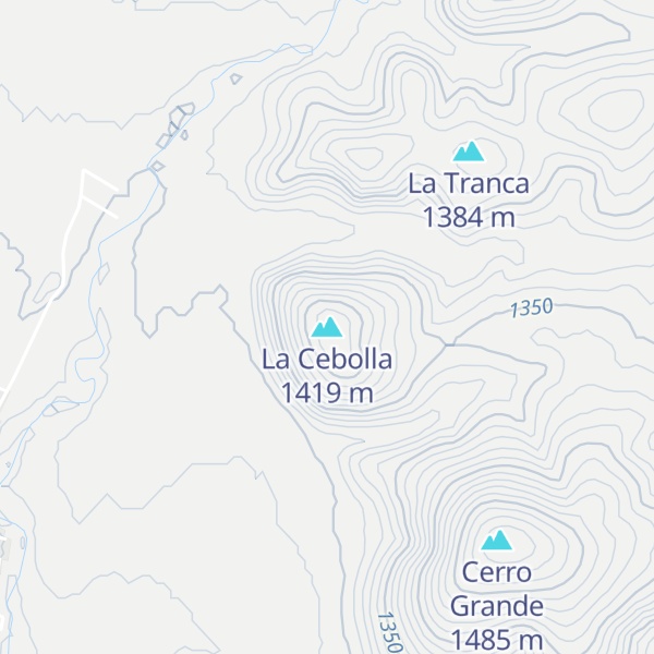 Map of La Cebolla