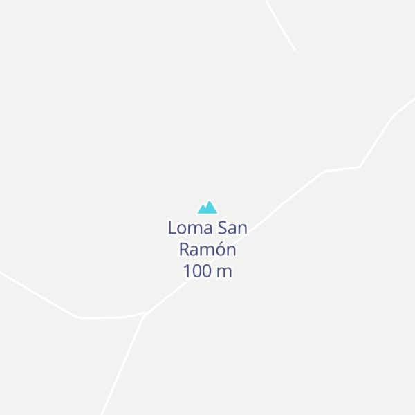 Map of Loma San Ramón