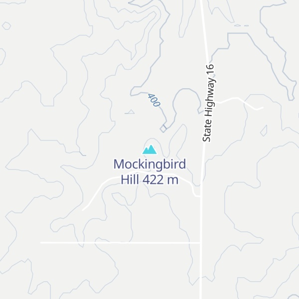 Map of Mockingbird Hill