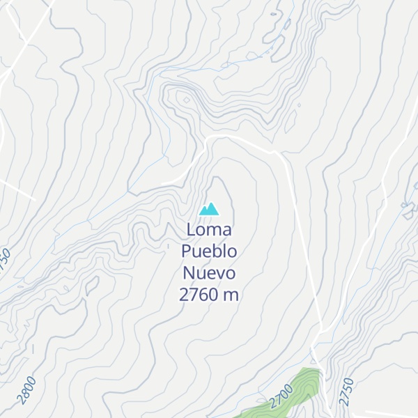 Map of Loma Pueblo Nuevo
