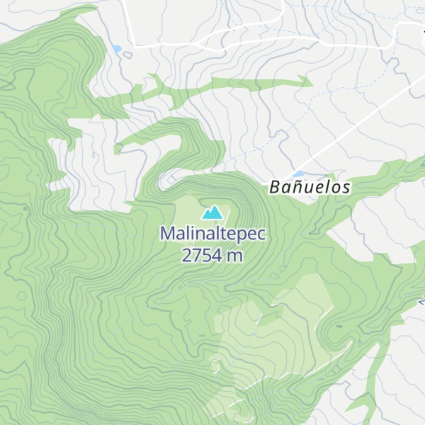 Map of Malinaltepec