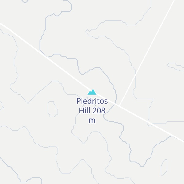 Map of Piedritos Hill