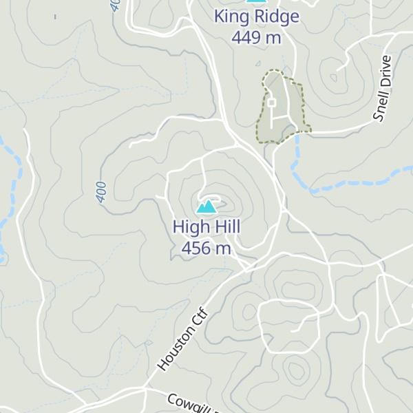 Map of High Hill