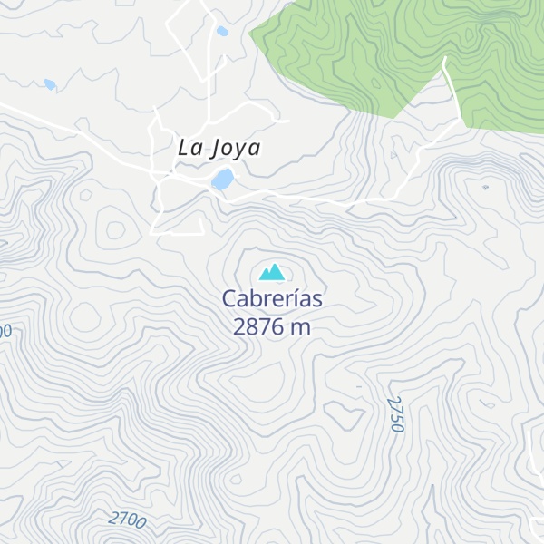 Map of Cabrerías