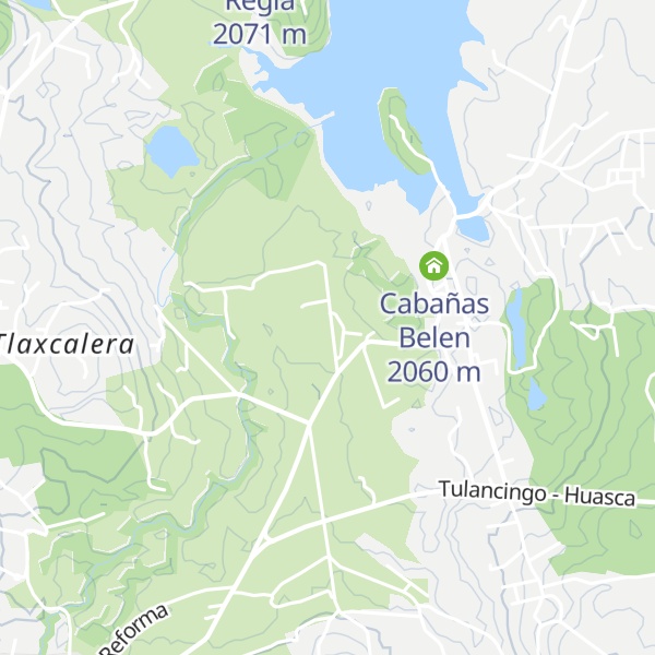 Map of Cabañas Tres Joyas