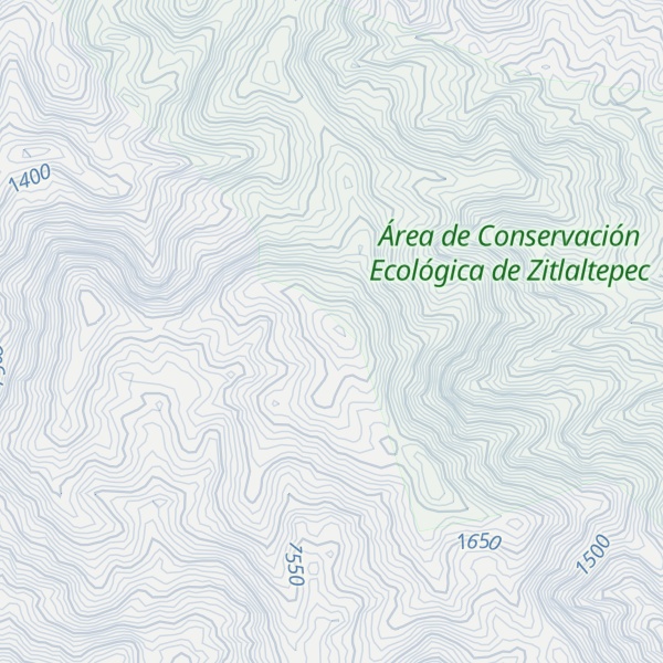 Map of Cerro de la Culebra