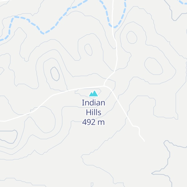 Map of Indian Hills