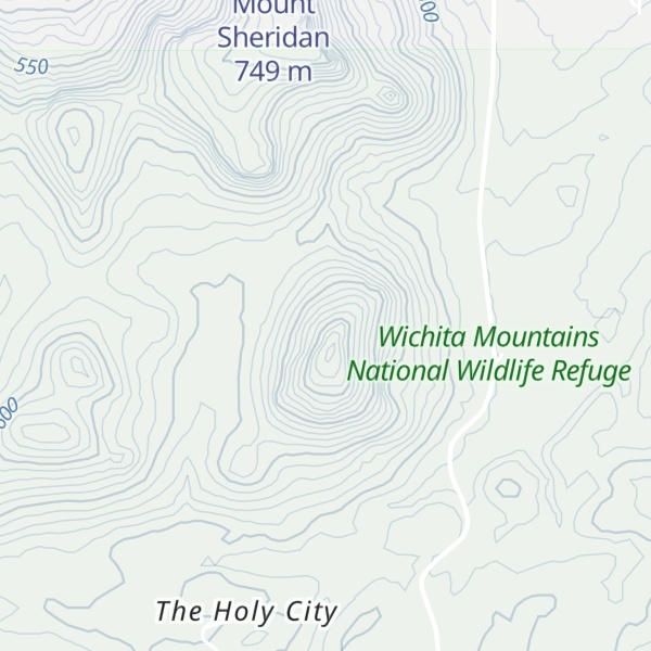 Map of Mount Roosevelt