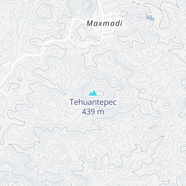 Map of Tehuantepec