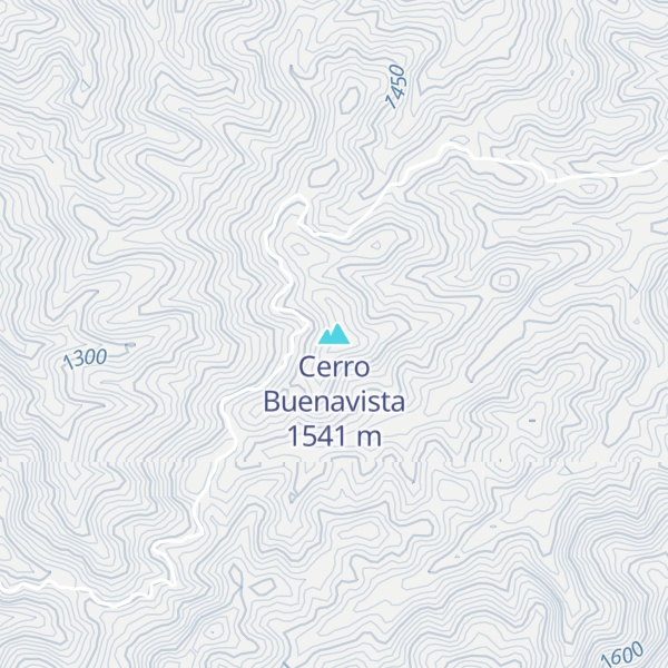 Map of Cerro Buenavista