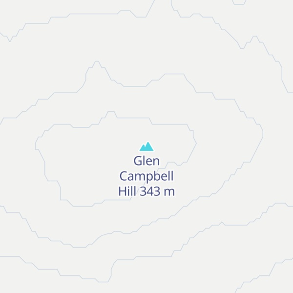 Map of Glen Campbell Hill