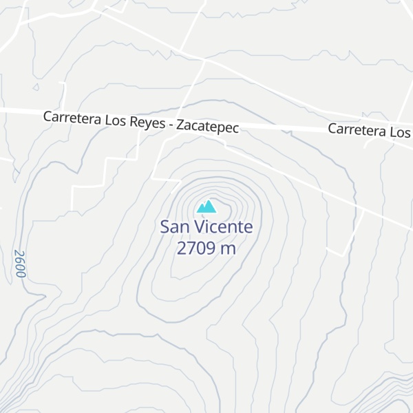 Map of San Vicente