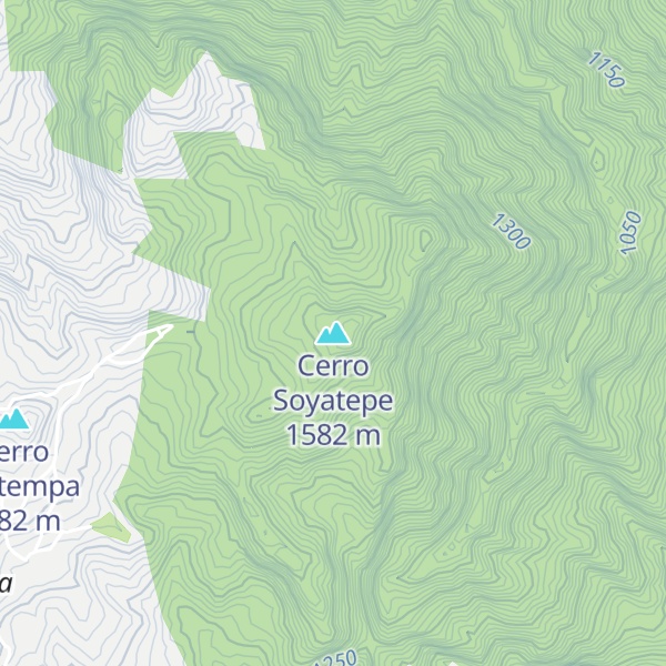 Map of Cerro Soyatepe