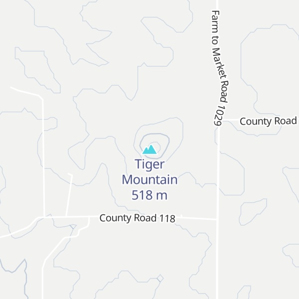 Map of Tiger Mountain