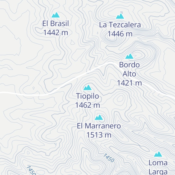 Map of Tiopilo