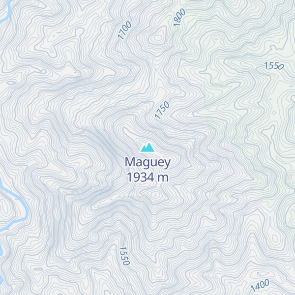 Map of Maguey