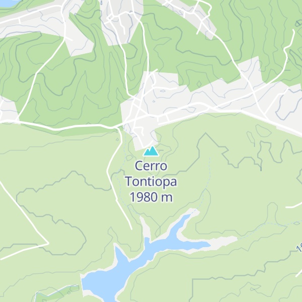 Map of Cerro Tontiopa