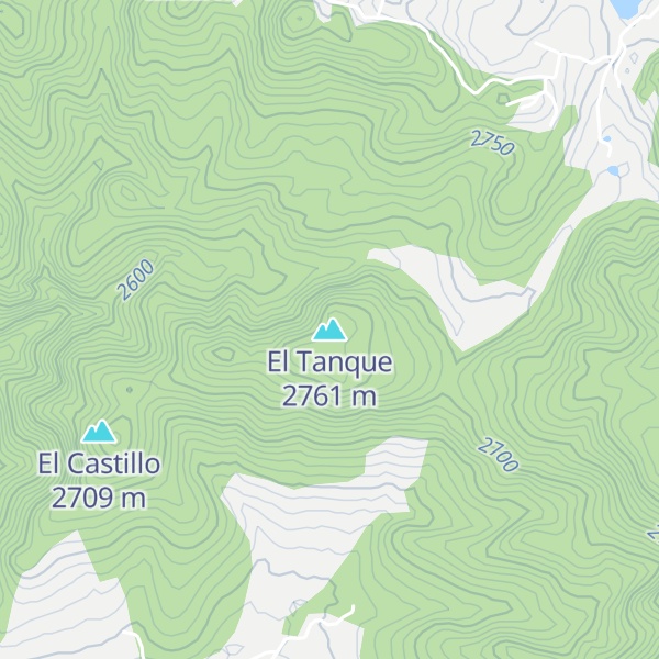 Map of El Tanque