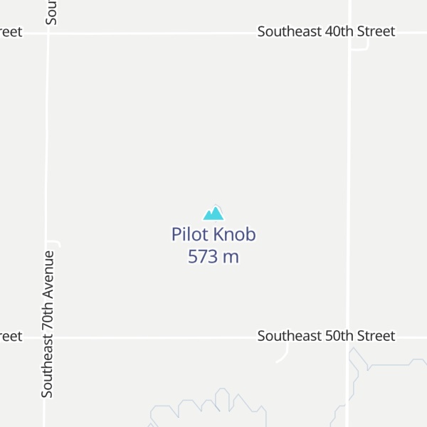 Map of Pilot Knob
