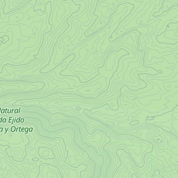 Map of Loma Hueca