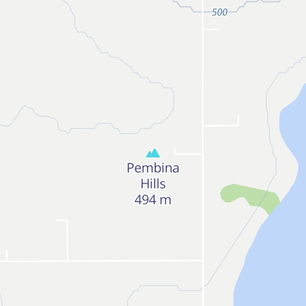Map of Pembina Hills