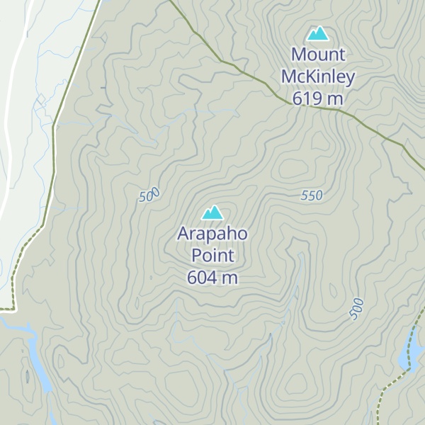 Map of Arapaho Point