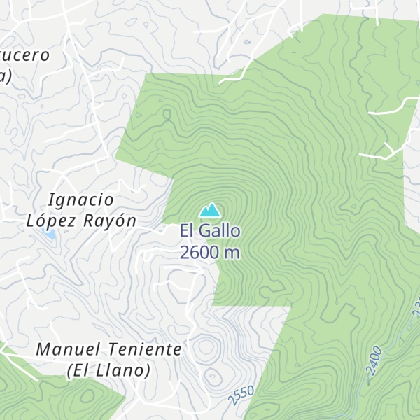 Map of El Gallo