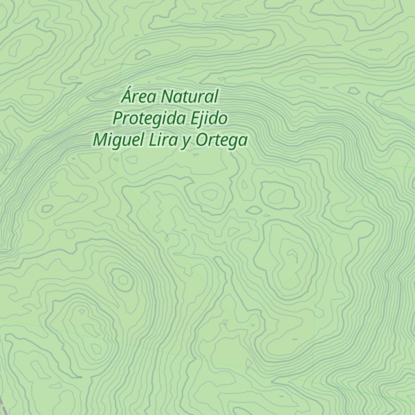 Map of Cerro El Borracho
