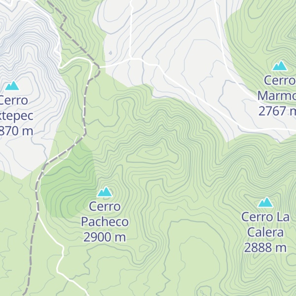 Map of Cerro San Luis