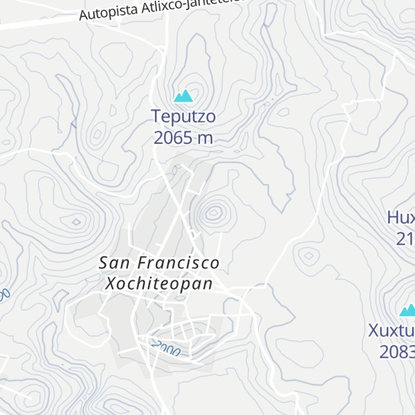 Map of El Tutzi