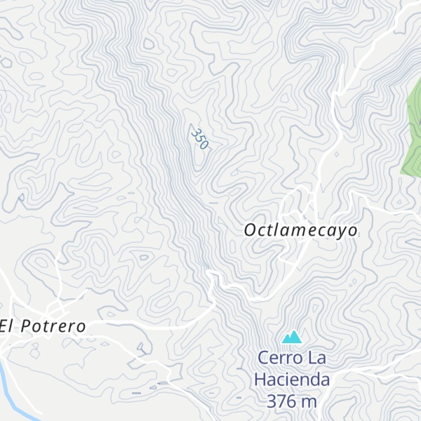 Map of Cerro La Cruz