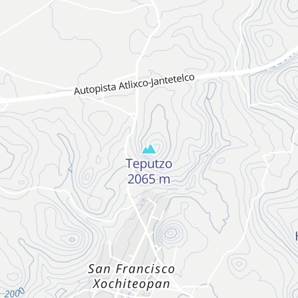 Map of Teputzo