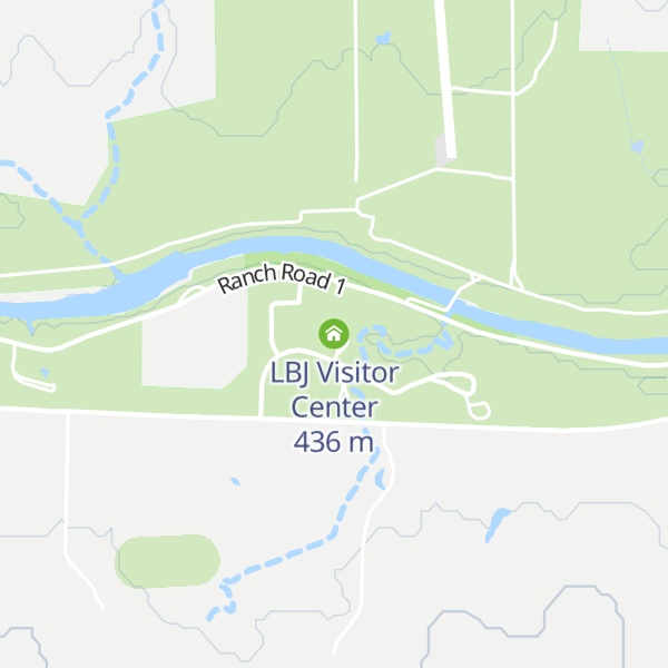 Map of LBJ Visitor Center