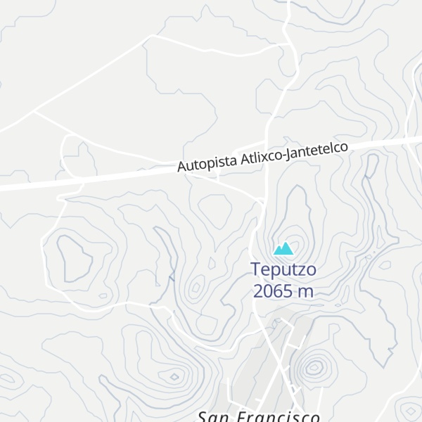 Map of Cerro Chiltepehuetle