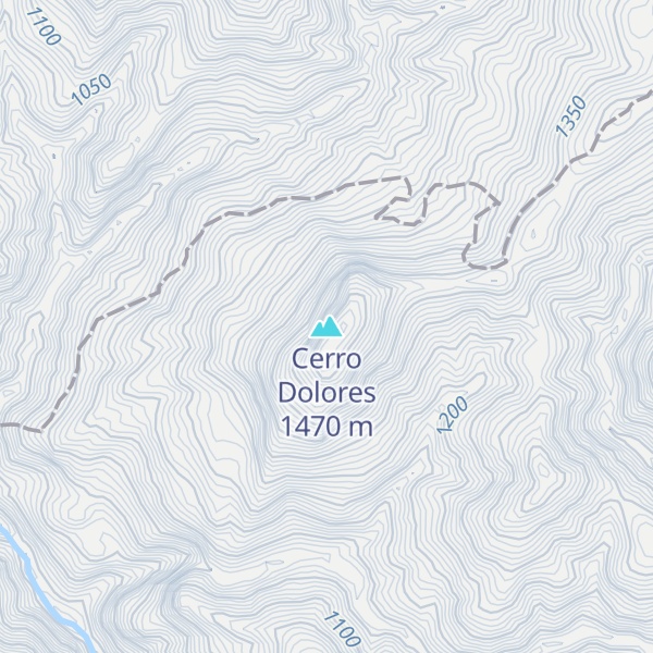 Map of Cerro Dolores