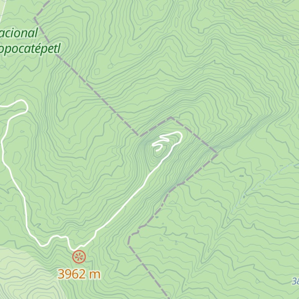 Map of Tlamacas