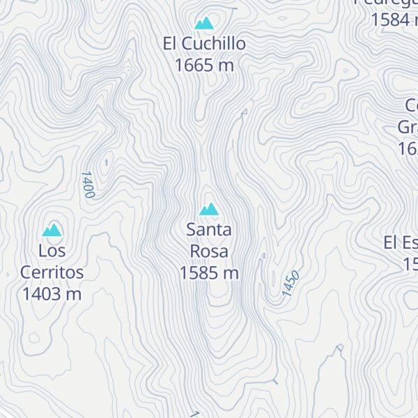 Map of Santa Rosa