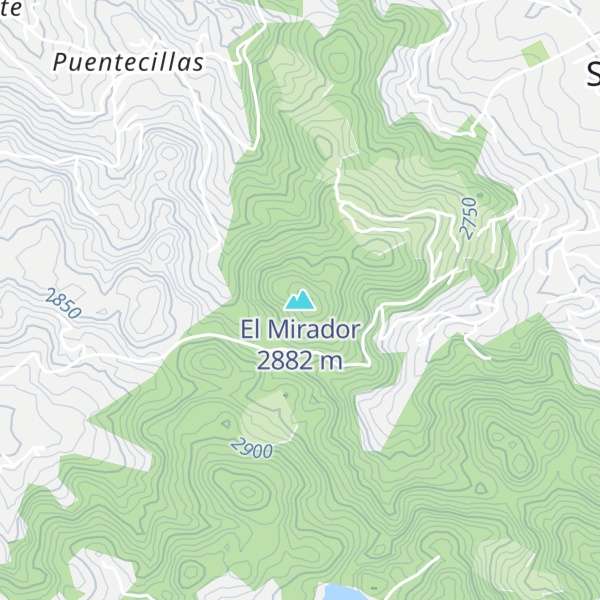 Map of El Mirador
